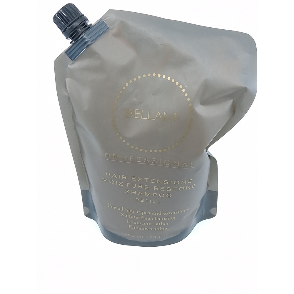 Bellami Moisture Restore Shampoo - Refill Bag 33 fl oz / 975 ml NEW